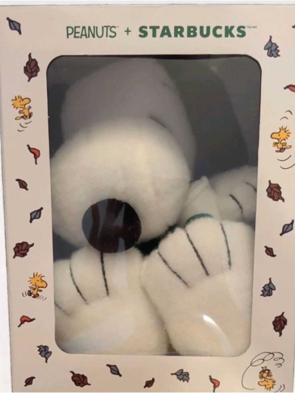 Peanuts and Starbucks fall 2026 plush snoopy
